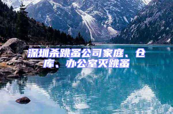 深圳殺跳蚤公司家庭、倉庫、辦公室滅跳蚤