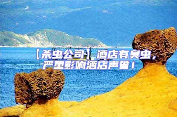 【殺蟲公司】酒店有臭蟲,嚴重影響酒店聲譽!