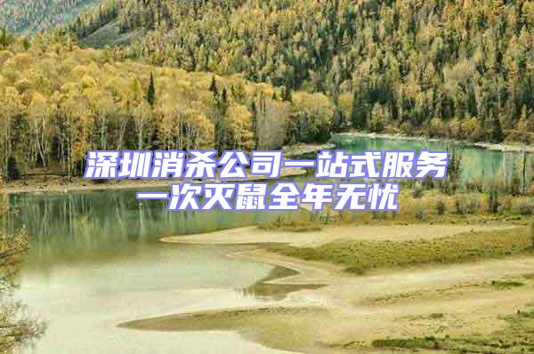 深圳消殺公司一站式服務(wù)一次滅鼠全年無(wú)憂