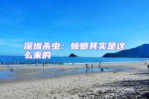 深圳殺蟲(chóng)：蟑螂其實(shí)是這么來(lái)的