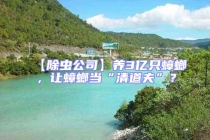 【除蟲公司】養3億只蟑螂，讓蟑螂當“清道夫”？